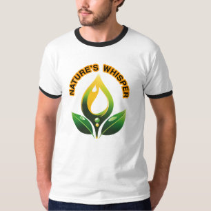 T-shirt « Le murmure de la nature, écoutez attentivement,
