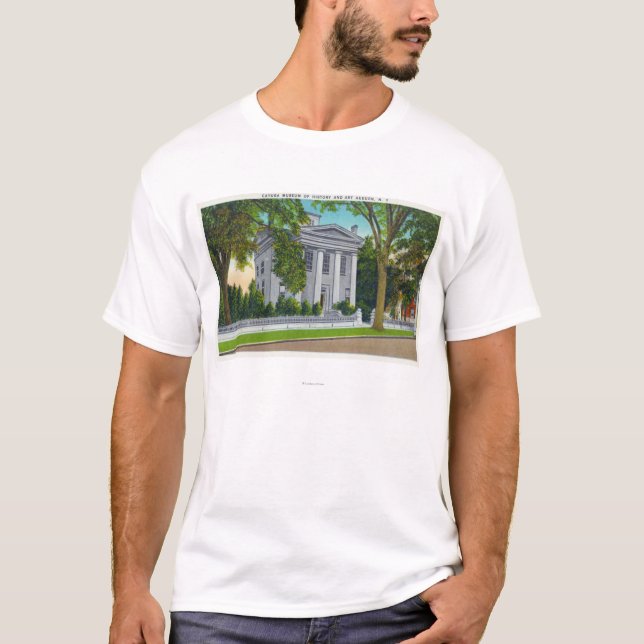 T-shirt Le musée de Cayuga de l'histoire et de l'art (Devant)