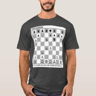 T-shirt Le Najdorf La défense sicilienne
