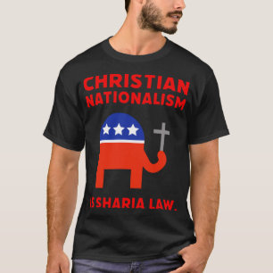 T-shirt Le nationalisme chrétien est la famille de la loi