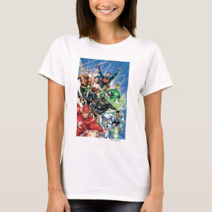 T-shirt Le New 52 - Justice League #1