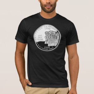 T-shirt Le New Hampshire - obscurité