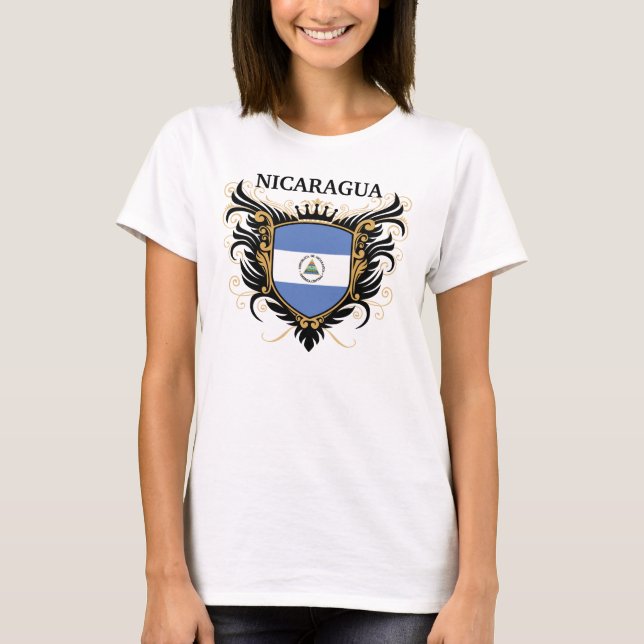 T-shirt Le Nicaragua [personnalisez] (Devant)