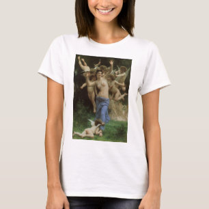 T-shirt Le nid de la Wasp by William Adolphe Bouguereau