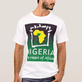 T-shirt Le Nigéria, coeur de l'Afrique