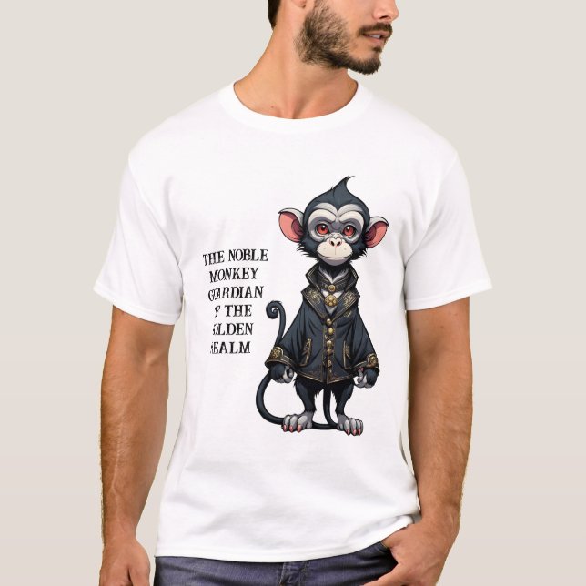 T-shirt Le noble singe | Gardien du royaume d'or (Devant)