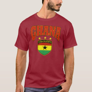 T-shirt Le noir du Ghana tient le premier rôle la