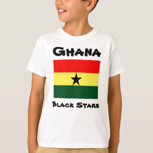 T-shirt Le noir du Ghana tient le premier rôle les