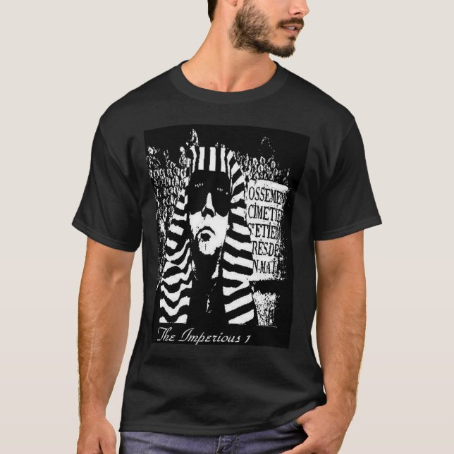 T-shirt Le noir impérieux de Nemyss (Devant)