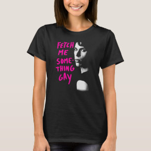 T-shirt Le noir orphelin me cherchent quelque chose gaie