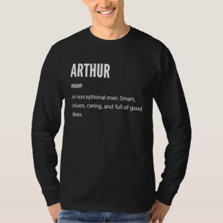 T-shirt Le nom d'Arthur Un homme exceptionnel