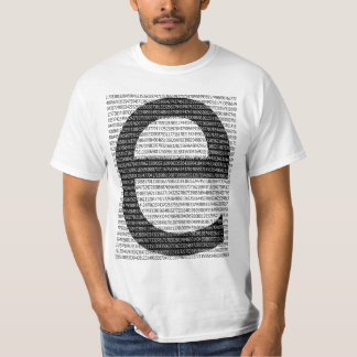 T-shirt Le nombre e
