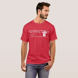 T-shirt Le nord - quart de pinte l'édition de cheville en