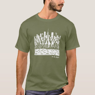 T-shirt Le nouveau design Big Apple sur les grandes chemis