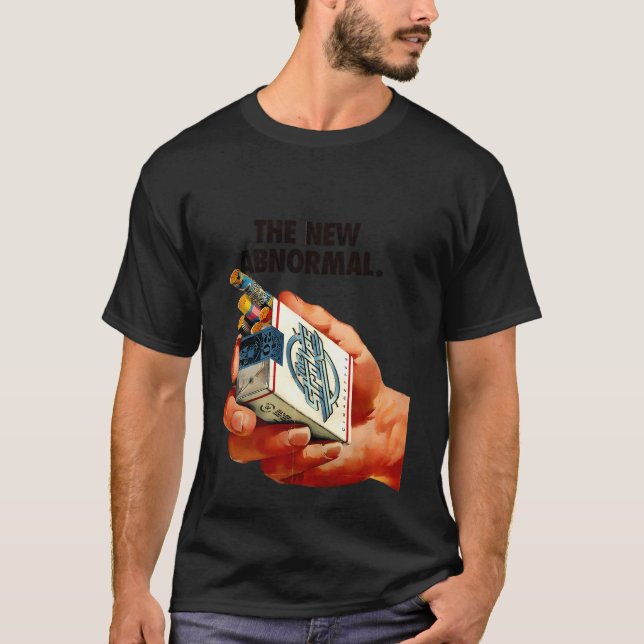 T-shirt Le nouveau fumeur anormal Fumer (Devant)