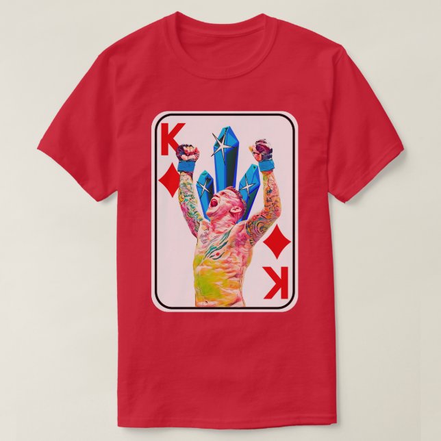 T-shirt Le Nouveau Roi Est Le Diamant (Design devant)