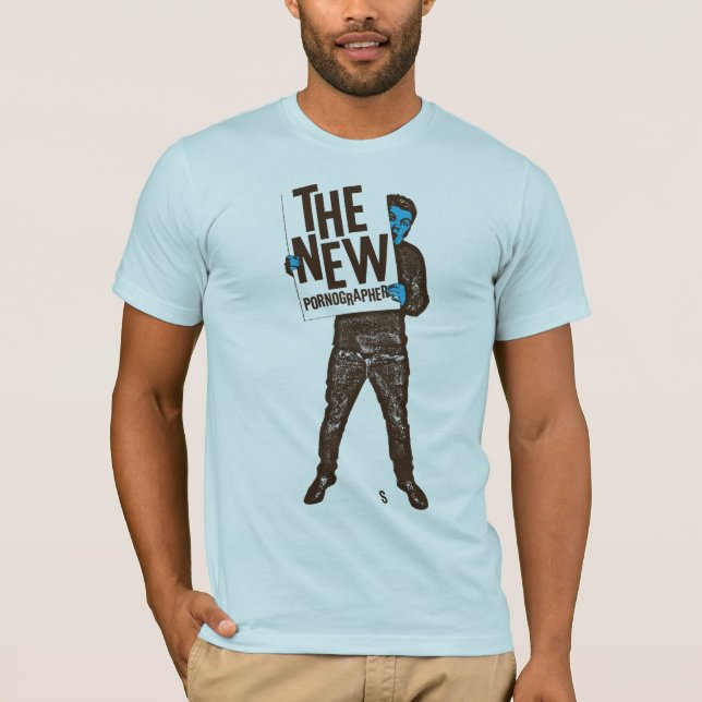 T-shirt Le nouveau signe de pornographes (Devant)