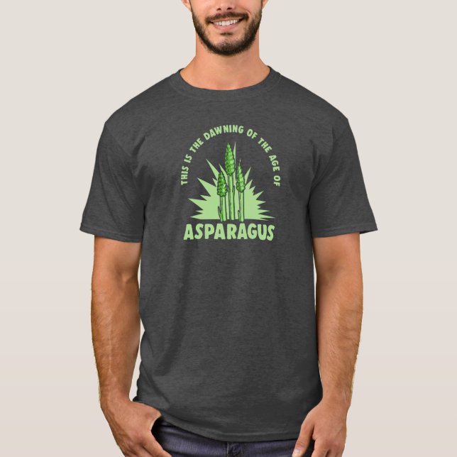 T-shirt Le Nouvel Âge de l'Asperge (Devant)
