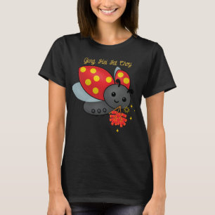 T-shirt Le Nouvel An Chinois Les Pétards De Ladybug