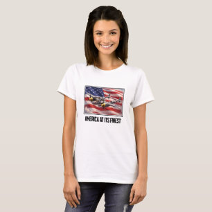T-shirt Le P-38 Lightning - L'Amérique à son meilleur