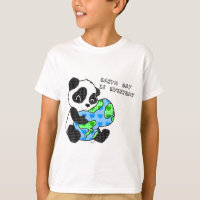 Le panda étreint la terre/earthday