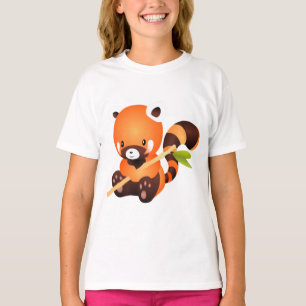 T-shirt Le Panda rouge en danger