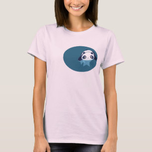 T-shirt le panda tombe vers le bas