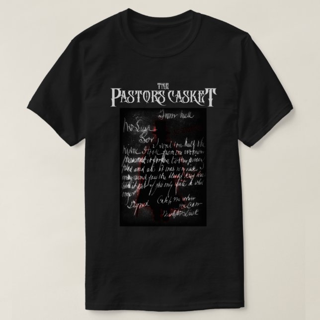 T-shirt Le Panier du Pasteur Pas de Survivant chemise (Design devant)