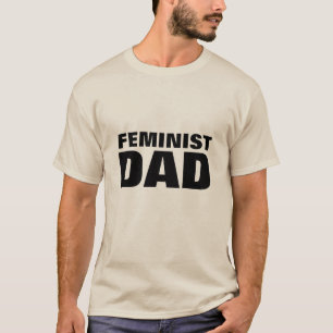 T-shirt Le papa féministe classique