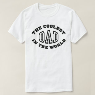 T-shirt Le papa le plus frais