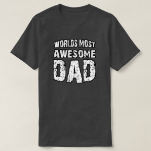 T-shirt Le papa le plus impressionnant du monde