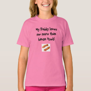 T-shirt Le papa m'aime