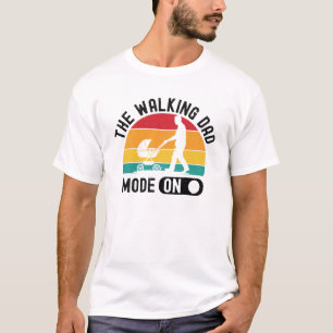 T-shirt Le papa qui marche Drôle de nouveau papa Fête des