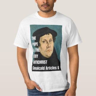 T-shirt Le pape est l'antichriste même