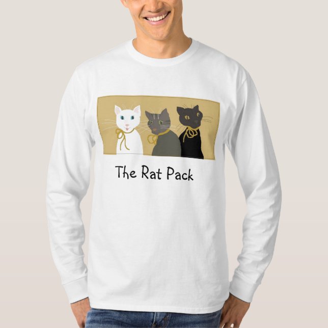 T-shirt Le paquet de rat (Devant)