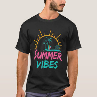 T-shirt Le Paradis D'Été Pour La Famille