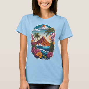 T-shirt Le paradis du clair de lune