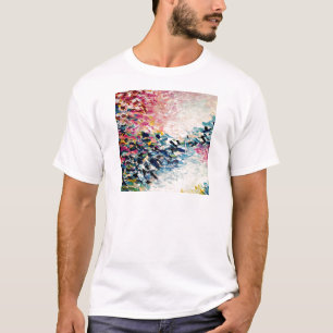 T-shirt Le PARADIS RÊVE la peinture abstraite colorée