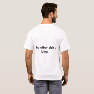 T-shirt Le paradoxe de menteur