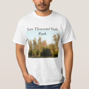 T-shirt Le parc des Mille Chênes sauve la forêt et l'habit
