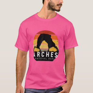 T-shirt Le Parc National Arches Utah Moab Canyon Randonnée
