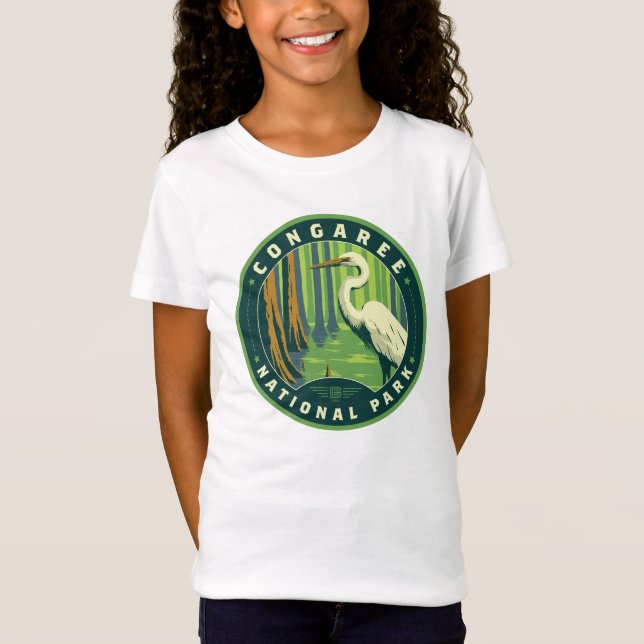 T-Shirt Le Parc national de Congaree (Devant)