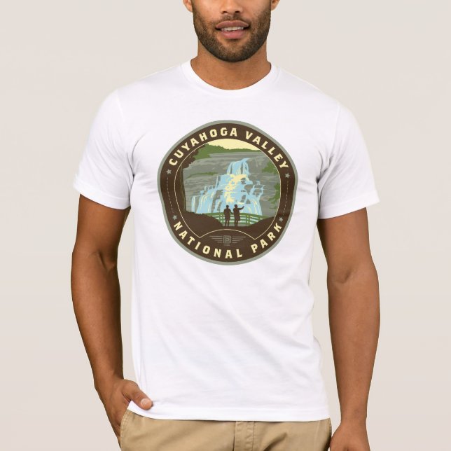 T-shirt Le Parc national de Cuyahoga (Devant)