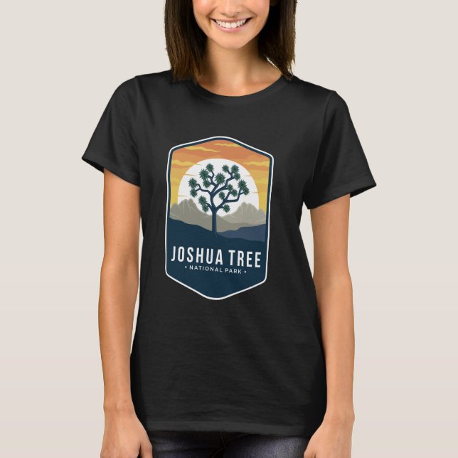 T-shirt Le Parc national de Joshua Tree (Devant)