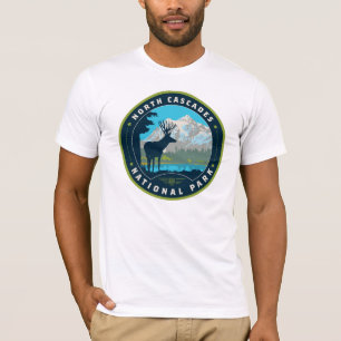 T-shirt Le Parc national de North Cascades