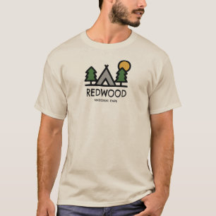T-shirt Le parc national de Redwood