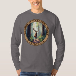 T-shirt Le parc national de Redwood Californie