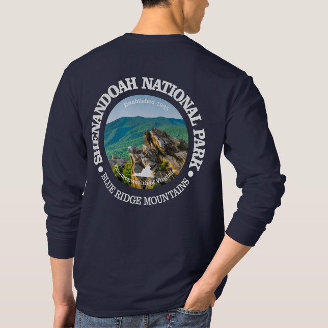 T-shirt Le Parc national de Shenandoah (Dos)
