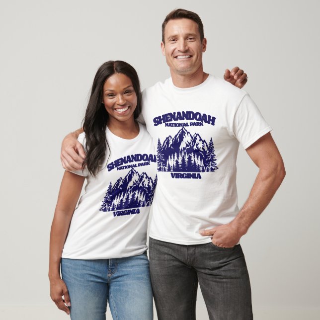 T-shirt Le Parc national de Shenandoah (Unisexe)
