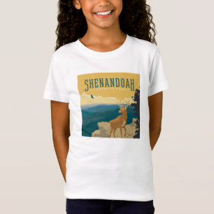 T-Shirt Le Parc national de Shenandoah Cerf